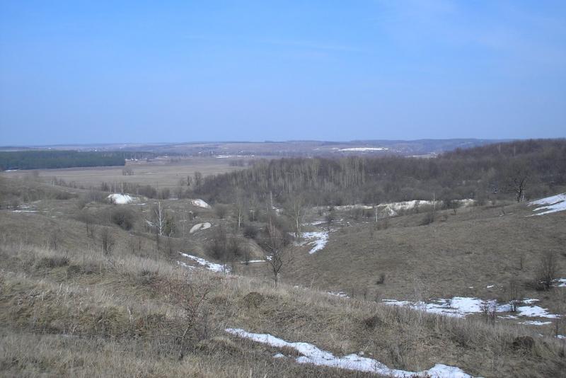 Груновка. Псел в берегах...