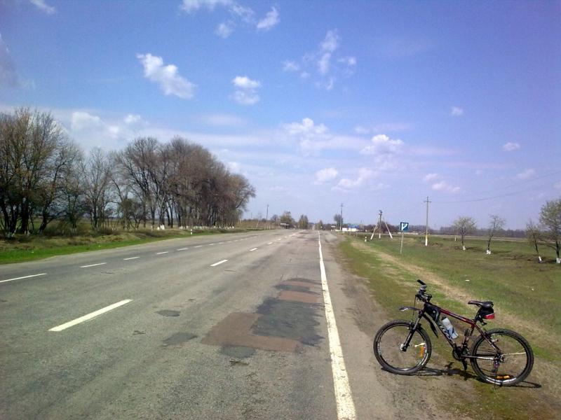 40 км по Белопольской трассе