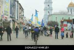 веломайдан в честь Погибших в Киеве